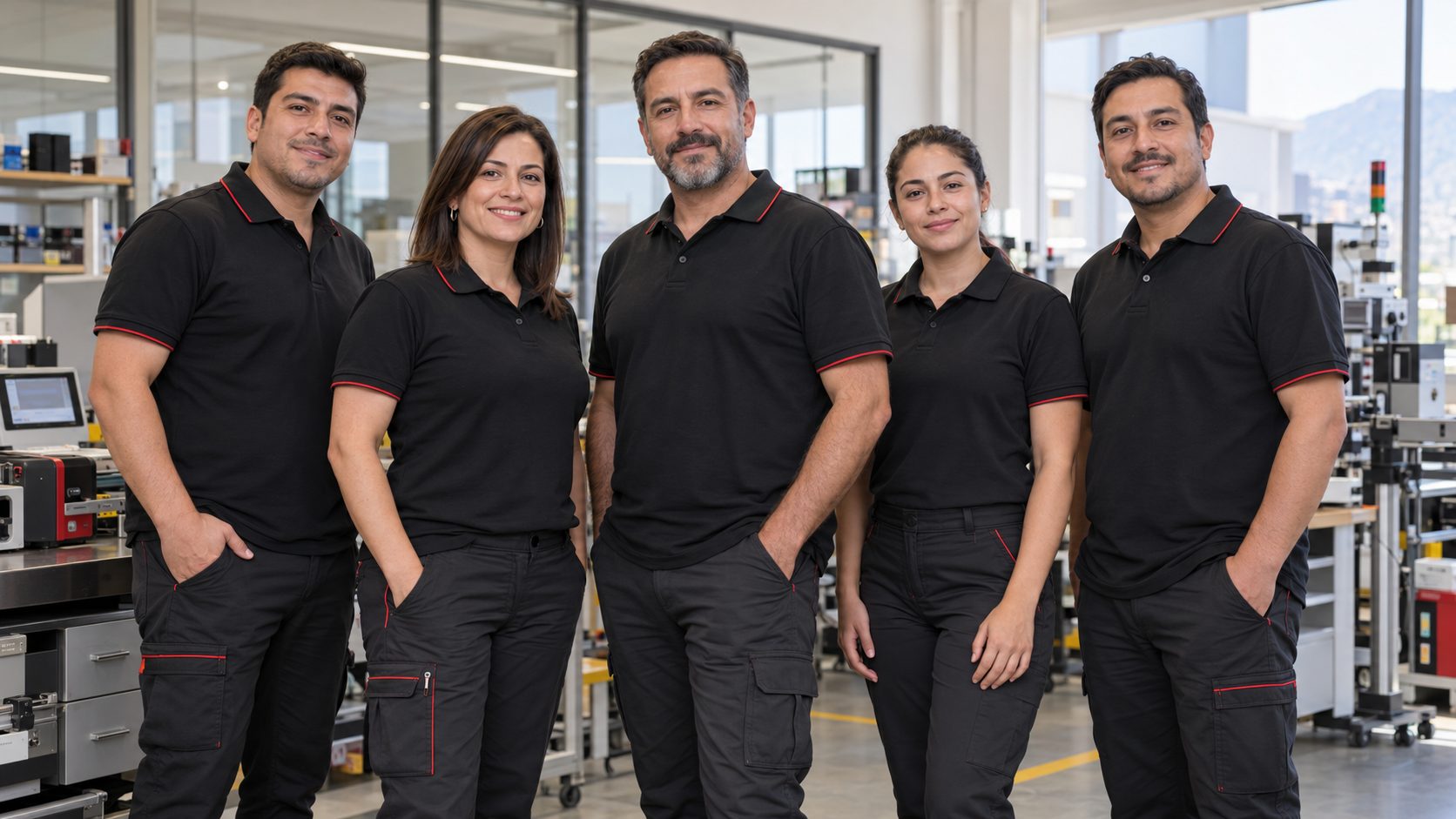 Equipo Codeprint en el taller